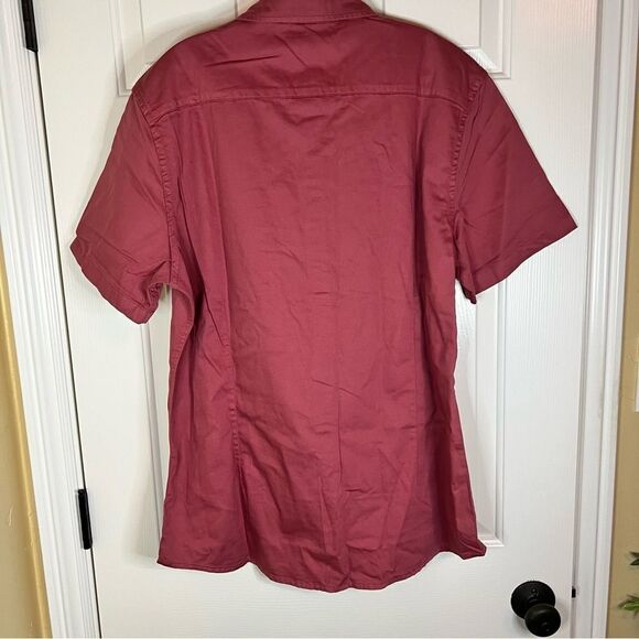 NWT ASOS Button‎ Down Short Sleeve Top XL Loose Fit - Picture 6 of 6